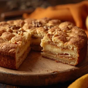 Kuchen de Manzana, Nuez y Canela